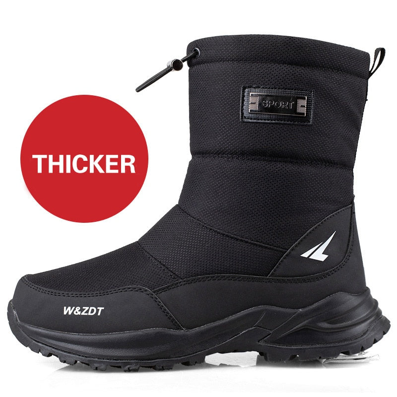 Winter Men's Boots Winter Shoes Men Snow Boots Waterproof