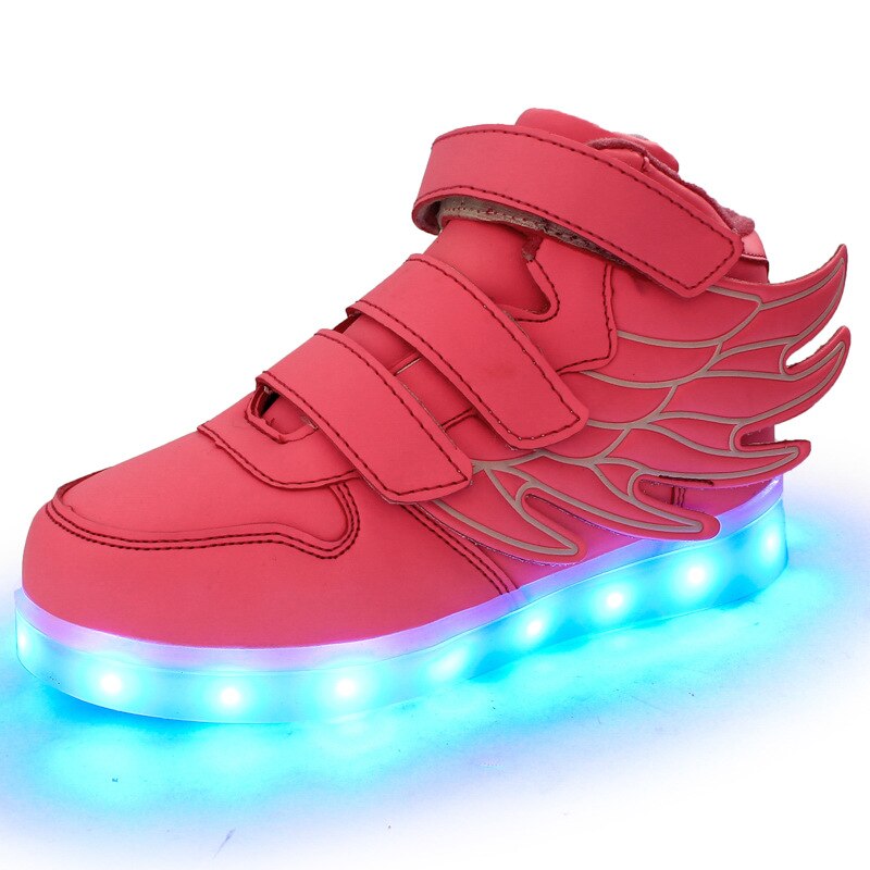 Children Glowing Sneakers Kid Luminous Sneakers for Boys