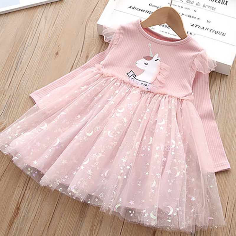 Toddler Girls Dress Autumn Kids Dresses For Girls Clothes Children