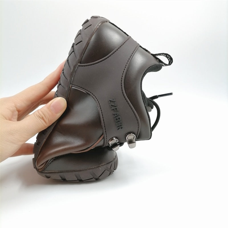 Waterproof  Women boots Women's Barefoot Hiking Shoes Ankle Boots