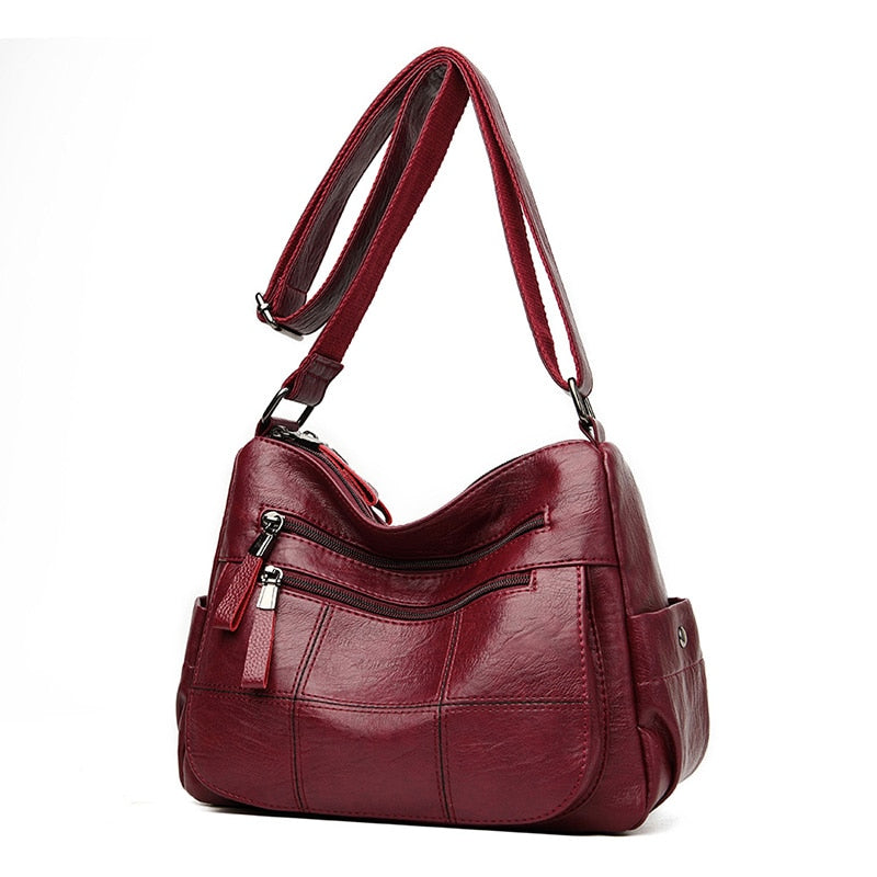 High Quality Leather Luxury Handbags Women Bags Designer Shoulder Crossbody