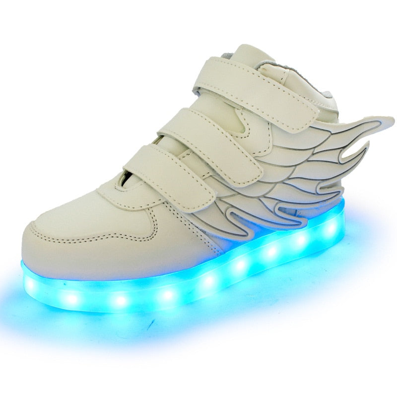 Children Glowing Sneakers Kid Luminous Sneakers for Boys