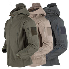 Men's jacket Outdoor Soft Shell Fleece Men's And Women's Windproof