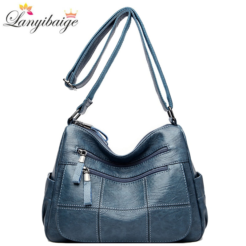High Quality Leather Luxury Handbags Women Bags Designer Shoulder Crossbody
