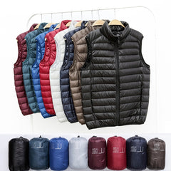 Men's Lightweight Water-Resistant Packable Puffer Vest