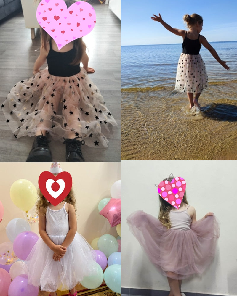 Little Girls Dress For Party Wedding Summer Baby Kids Dresses
