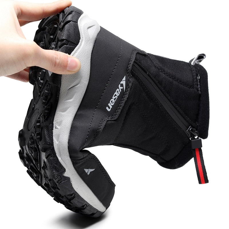 Fashion Snow Boots Men waterproof winter men‘s boots plush