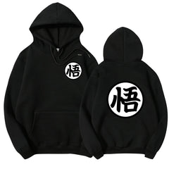 Newest Japanese Anime Hoodie Cosplay Saiyan Son harajuku Goku Pocket