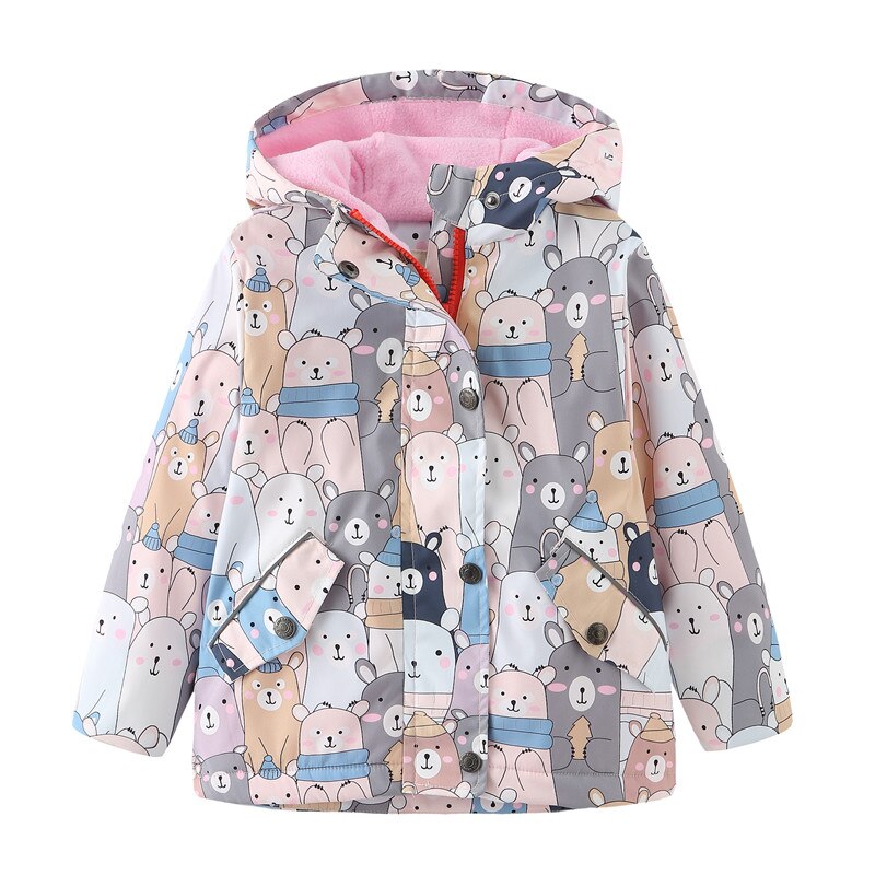 Winter children polar fleece windbreaker boys and girls single coat