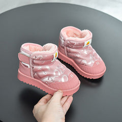 Winter Baby Girls Boys Snow Boots Warm Outdoor Children Boots Waterproof