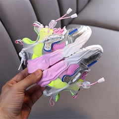 Children Shoes Girls Boys Casual Shoes Fashion Colorblock