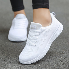 Sports Shoes Women Breathable Sneakers Women White Shoes