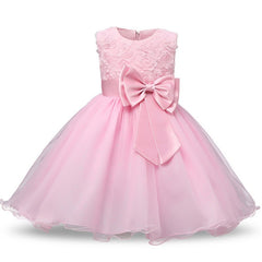 Flower Girl Dress For Wedding Pageant Formal Children Communion Costume
