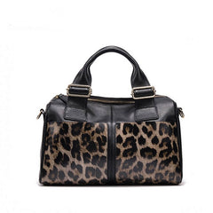 Genuine Leather women bag fashion Luxury Leopard print