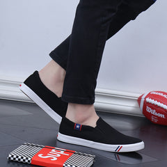 Mens Shoes Casual Canvas Spring Summer Slip-on Unisex Man Fashion Sneakers