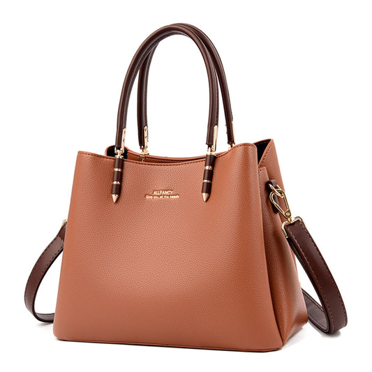 Vintage Women Handbags High Quality Leather Totes Bag Female Top
