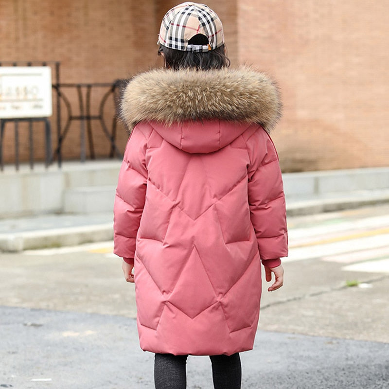 Winter Jacket for Girls Children Clothing Outerwear Overalls Girls