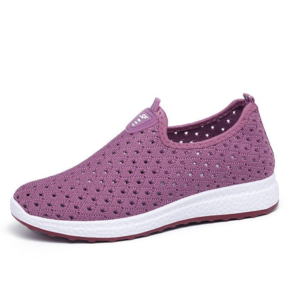 Summer Women's Sports shoes sneakers shoes fashion hollow out breathable leisure walk