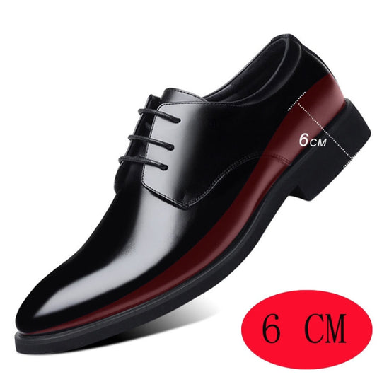 Height Increase Insole 6CM Men Business Formal Shoes Heel Insert Invisible