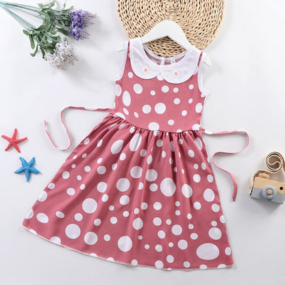 Super Affordable Promotional Clothes 3-10 Years Old Baby Girl Dress