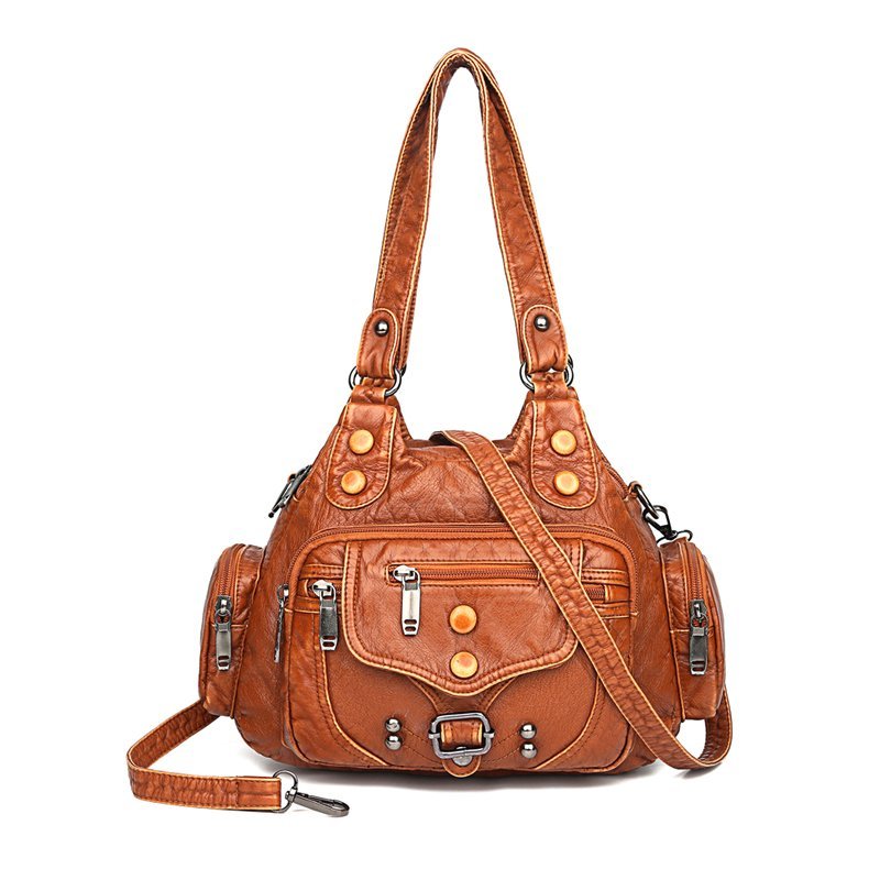 Fashion High Quality Woman Messenger Bag Luxury Soft Leather Handbags
