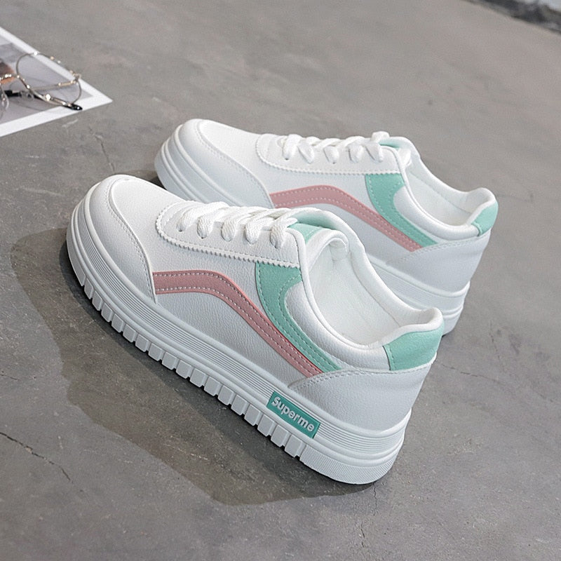 Women Shoes Chunky Sneakers For Women Vulcanize Shoes