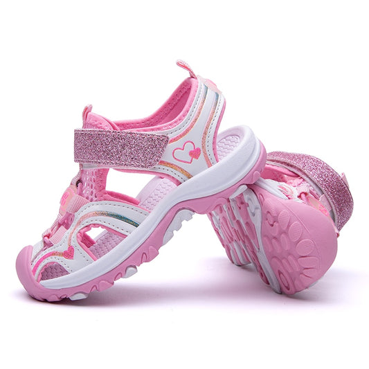 Summer Children Sandals for girls,4-12 years boys kids beach shoes