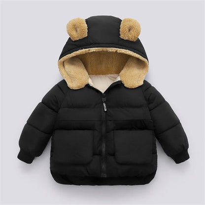 Winter Children Girls Boys Jacket Cotton Down Coats