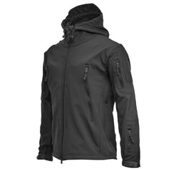 Men's Jacket Soft Shell Fleece Waterproof Windproof Windbreaker