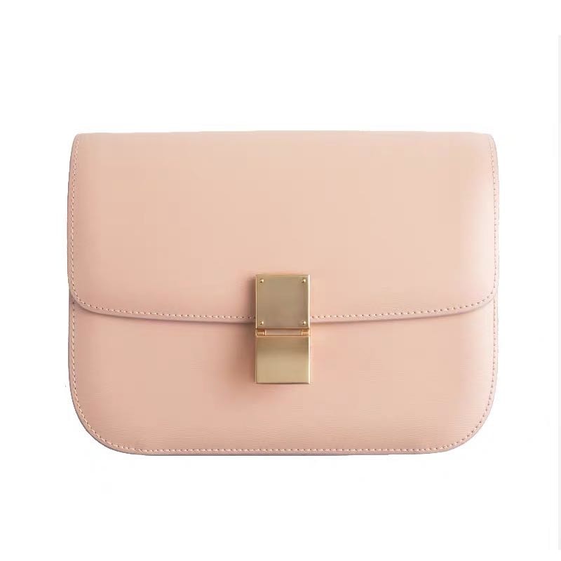 Genuine Leather Ladies Tofu Bag Luxury Design Handbag Purse Small