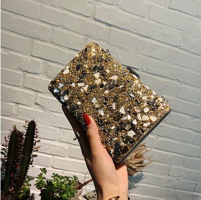 Luxury Diamond Fashion Women Party Clutch Bag Evening Bag Female