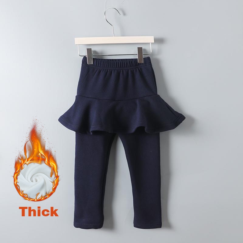 Pure Color Girls Pants Kids Leggings Children Clothing Autumn Cotton