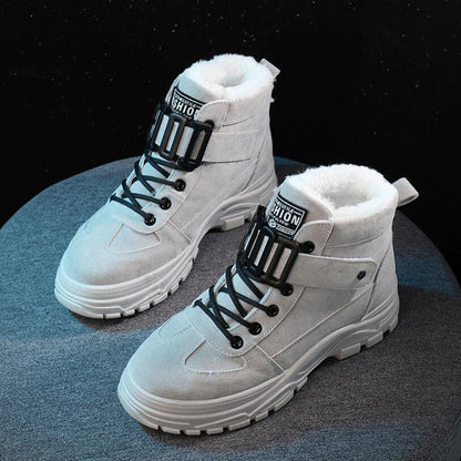 Women Winter Snow Boots Fashion Style High-top Shoes Casual