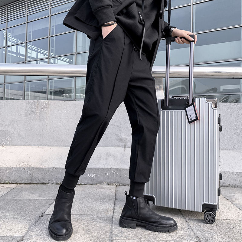 Black Cargo Pants Joggers Men Harajuku Swag Streetwear Military Techwear