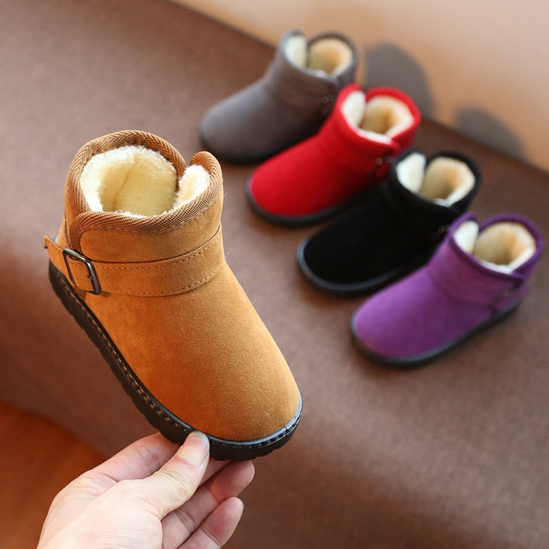Mumoresip Girls Boots Boys Boots Kids Boots Children Winter Snow Boots