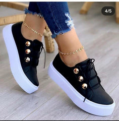 Casual Women Shoes Comfortable Sneakers High Outsole