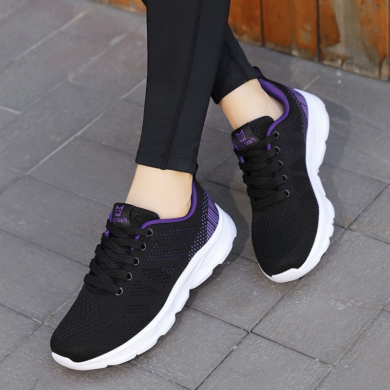 Sneakers Women Shoes Flats Casual Ladies Shoe Woman Lace-Up