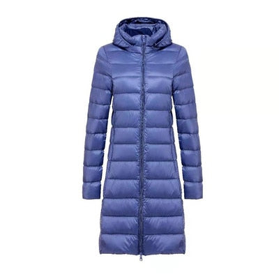 Women's Lightweight Water-Resistant Packable Puffer Coat
