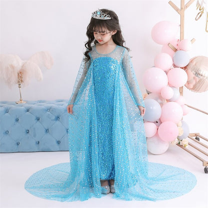 Dress for Girls Kids Christmas Dress Halloween Cosplay Costume