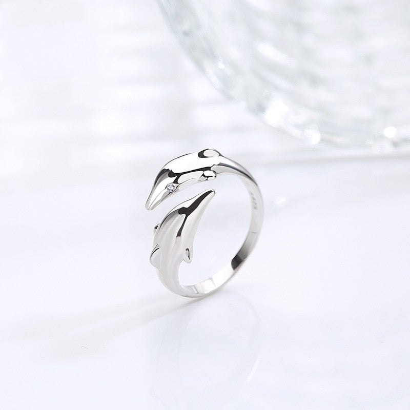 Korean Style Daisy Flower Elegant Opening Rings Women Adjustable Wedding