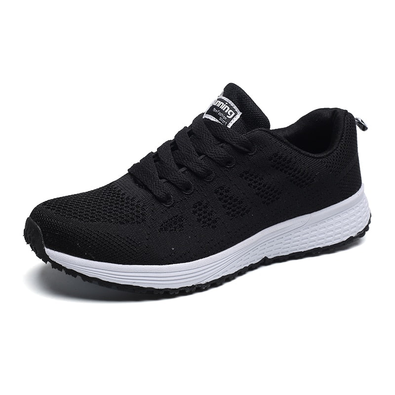 Fashion Tennis Shoes for Women Trainers Shoes Casual Flats Female Light