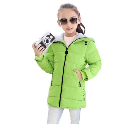 Winter Jacket for Girls Children Clothing Outerwear Overalls Girls
