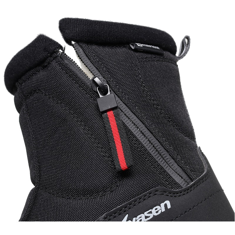 Winter Thick Couple Snow Boots Plus Mens Warm Side Zipper Outdoor