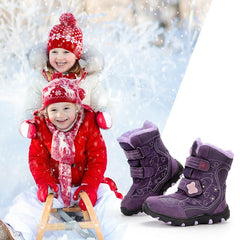 Children Winter Snow Boots For Baby Girl Shoes Kid Boys