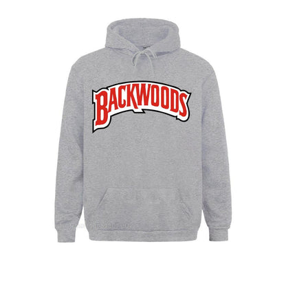 Mens Backwoods Pullover Hoodie Backwoods Logo Hoodie Classic Percent