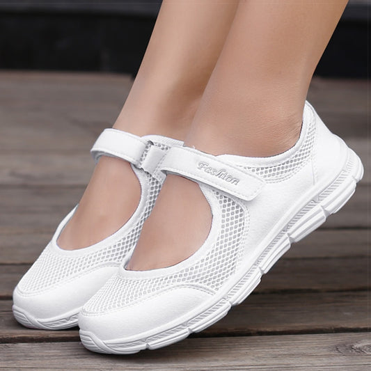 Women Shoes Breathable Vulcanized Shoes White Zapatillas Mujer Super
