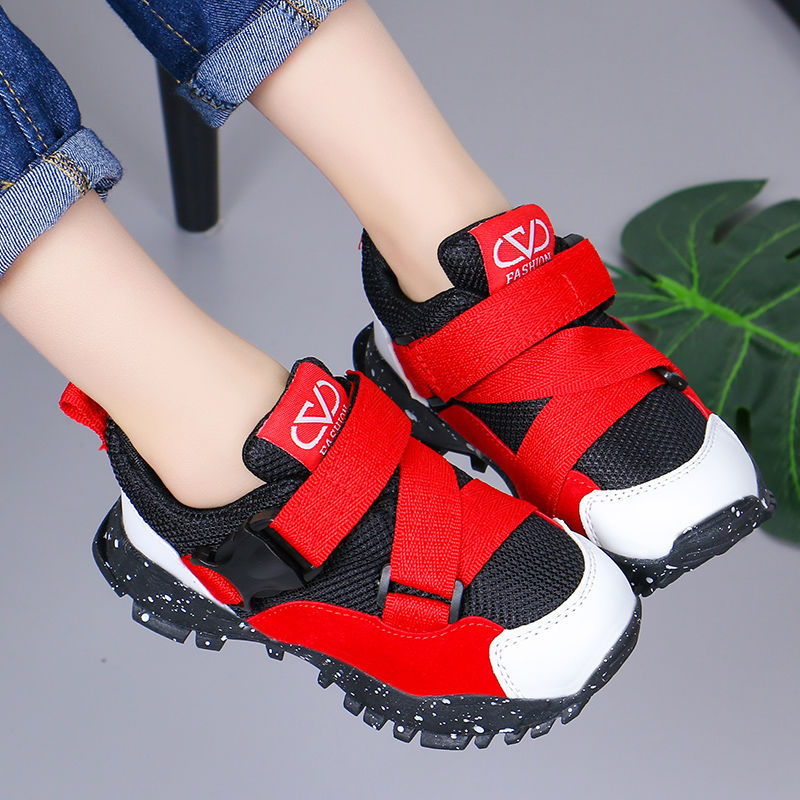 Kids Fashion Sneakers For Boys Girls Mesh Shoes Breathable Sports