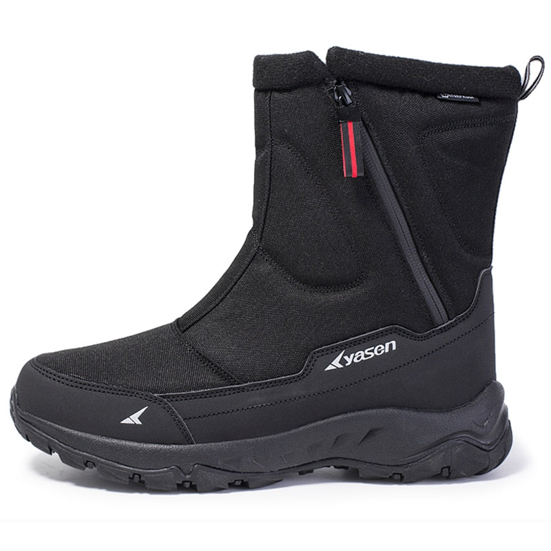 Snow boots Men Hiking Shoes waterproof winter boots With Fur winter shoes
