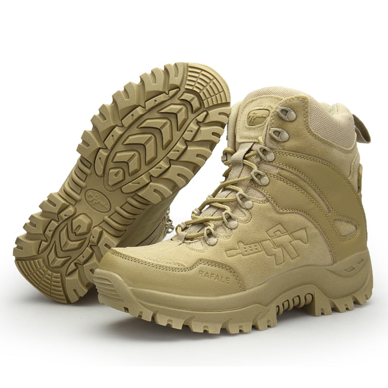 Men Military Boot Combat Mens Ankle Boot Tactical Big Size Army