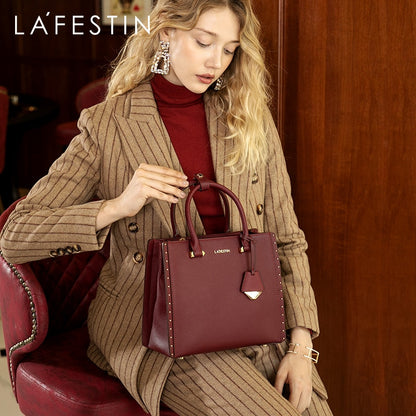 Women Leather Tote Bags Luxury Multifunctional Versatile Ladies Fashion Shoulder